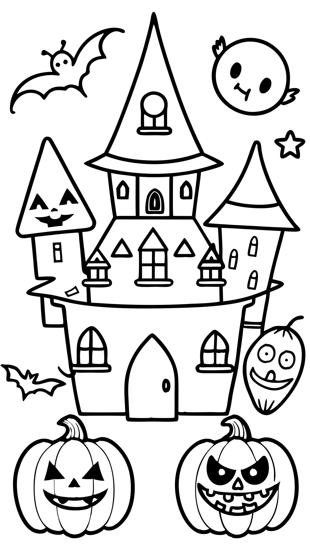 coloriages à imprimer Halloween